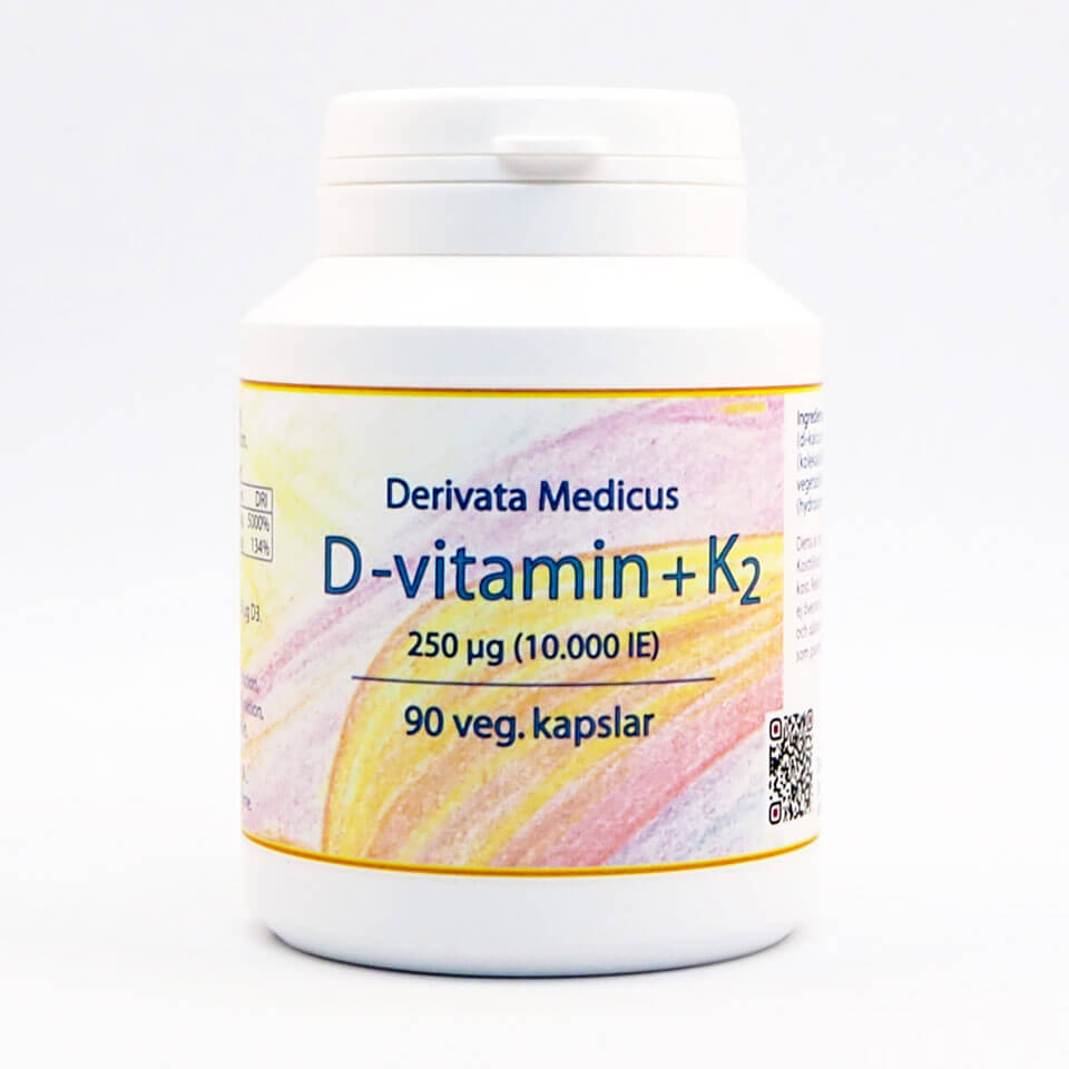 D-vitamin+K2 90 kap
