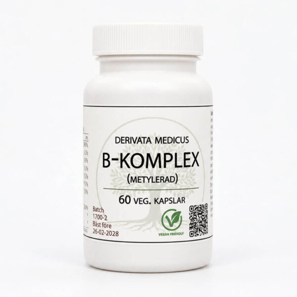 B-komplex (metylerad) 60 kap