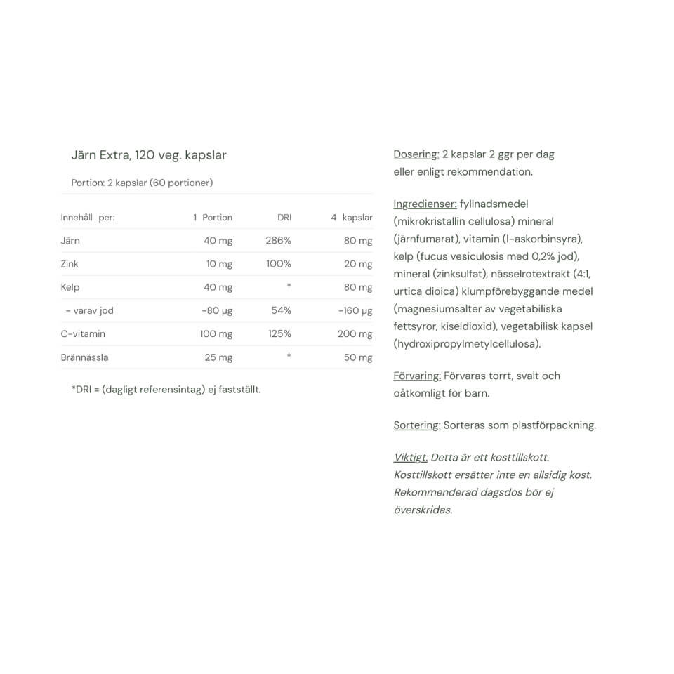 Järn Extra 120 kap - Bild 2