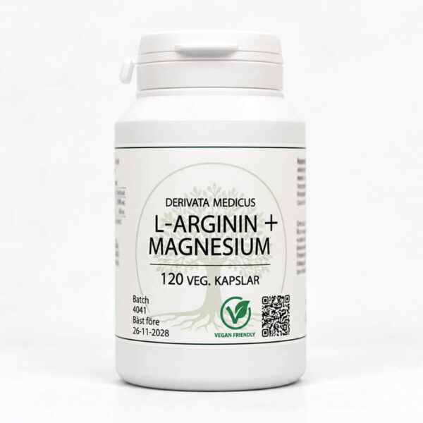 L-Arginin + Magnesium 120 kap